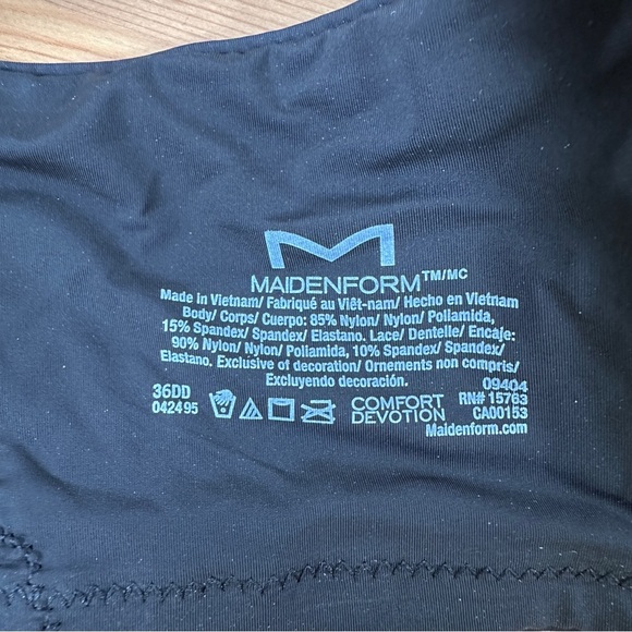 Maidenform Comfort Devotion T-Shirt Bra | Seamless Lift | Underwire | Size 36DD - Picture 3 of 4